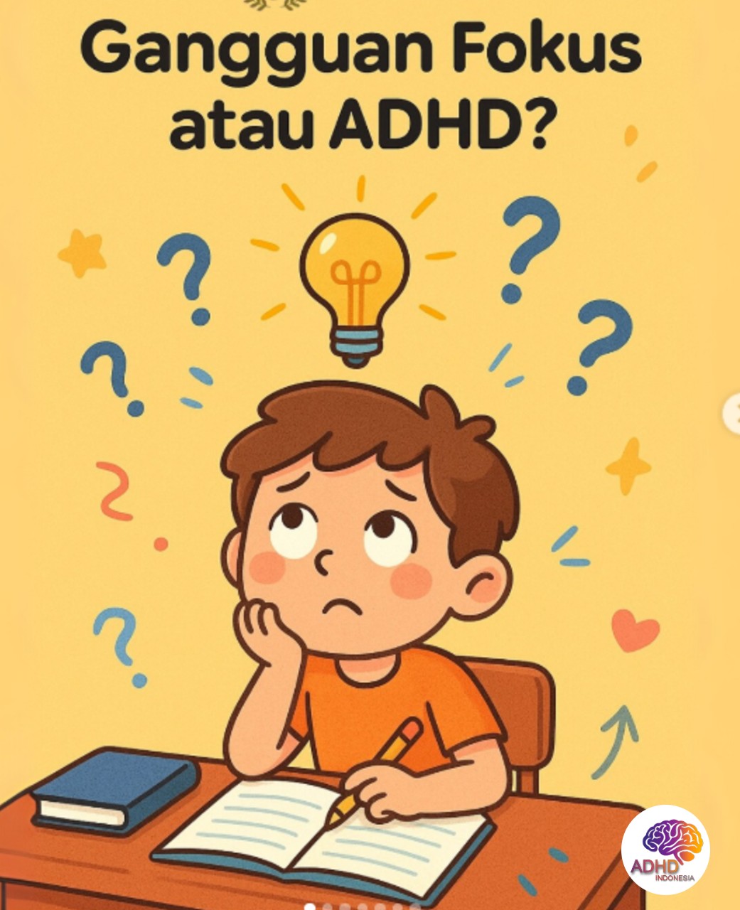 ADHD dan Kesulitan Fokus Anak: Edukasi untuk Keluarga di Kabupaten Parigi Moutong
